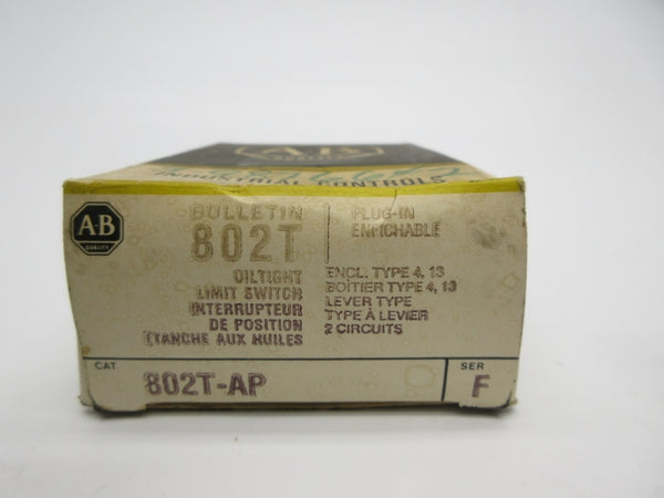ALLEN BRADLEY 802T-AP SER. F 120-600VAC 60A (BK/YL) NSMP