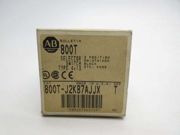 ALLEN BRADLEY 800T-J2KB7AJJX SER. T (GY/BL) NSMP