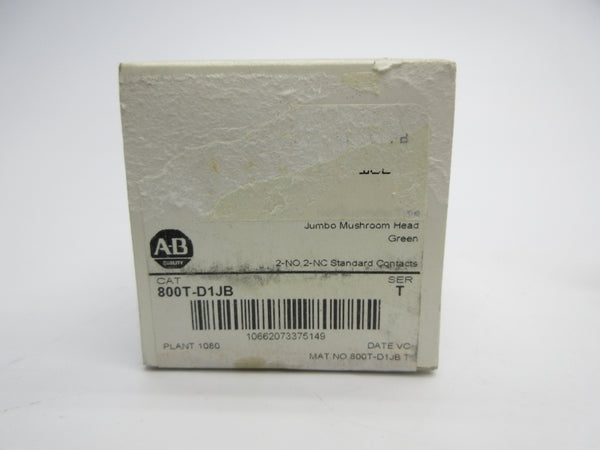 ALLEN BRADLEY 800T-D1JB SER. T (WH) NSMP