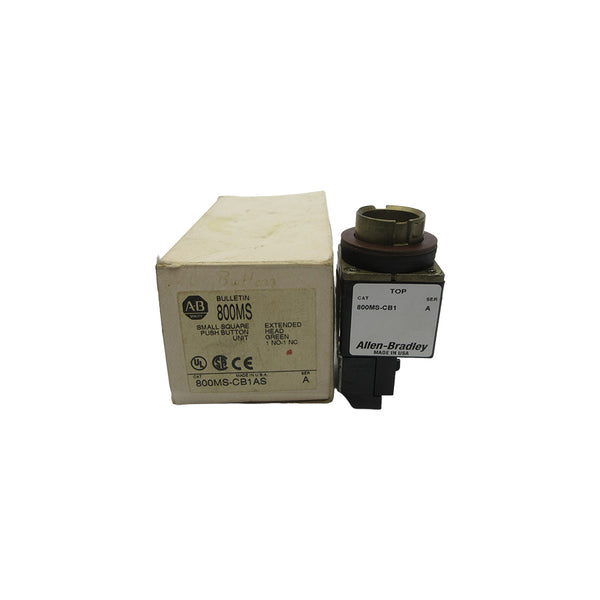 ALLEN BRADLEY 800MS-CB1AS SER. A (AS PICTURED) (WH) NSMP