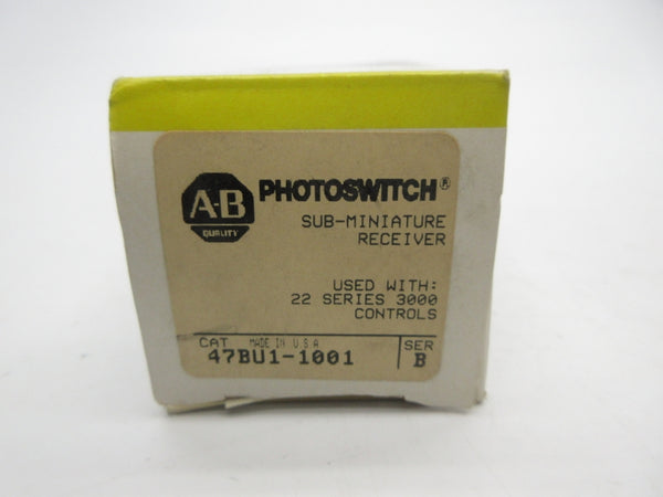 ALLEN BRADLEY 47BU1-1001 SER. B (BK/YL) NSMP