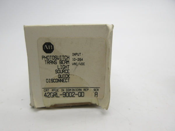 ALLEN BRADLEY 42GRL-9002-QD SER. A 10-264VAC/DC (WH) NSMP