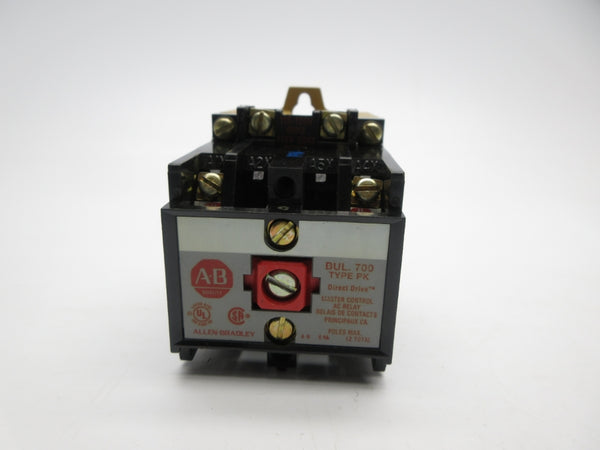 ALLEN BRADLEY 700-PK200A1 SER. B 110/115-120V (BK/YL) NSMP