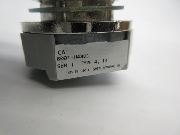 ALLEN BRADLEY 800T-H48D1 SER. T (NO KEY) NSNP