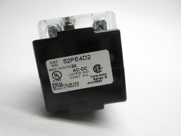 GENERAL ELECTRIC 52PE4D2 SER. G 24VAC-DC NSNP