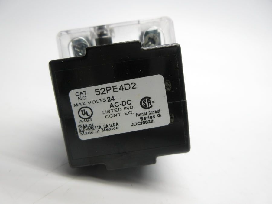 GENERAL ELECTRIC 52PE4D2 SER. G 24VAC-DC NSNP