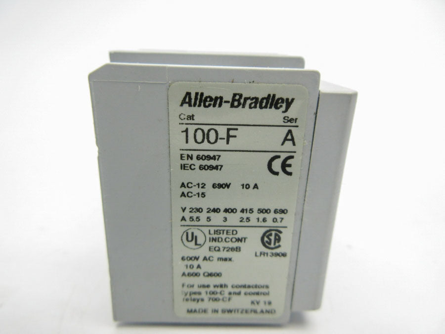 INDUSTRIAL SPARE PART 100-FA04 SER. A 600VAC 10A NSNP