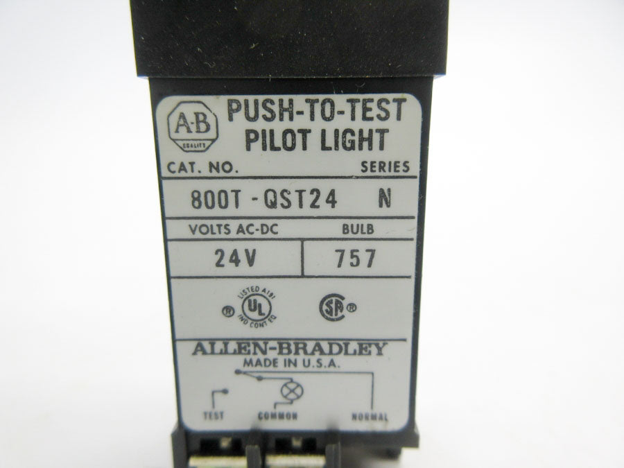 INDUSTRIAL SPARE PART 800T-QST24R SER. N 24VAC-DC NSNP