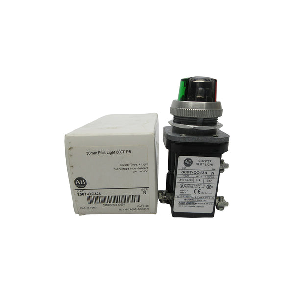 ALLEN BRADLEY 800T-QC424 SER. N 24VAC/DC (WH) NSMP