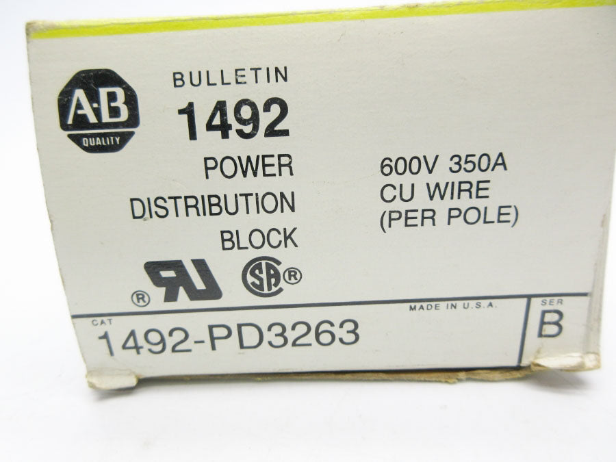 INDUSTRIAL SPARE PART 1492-PD3263 SER. B 600V 350A (BK/YL) NSMP