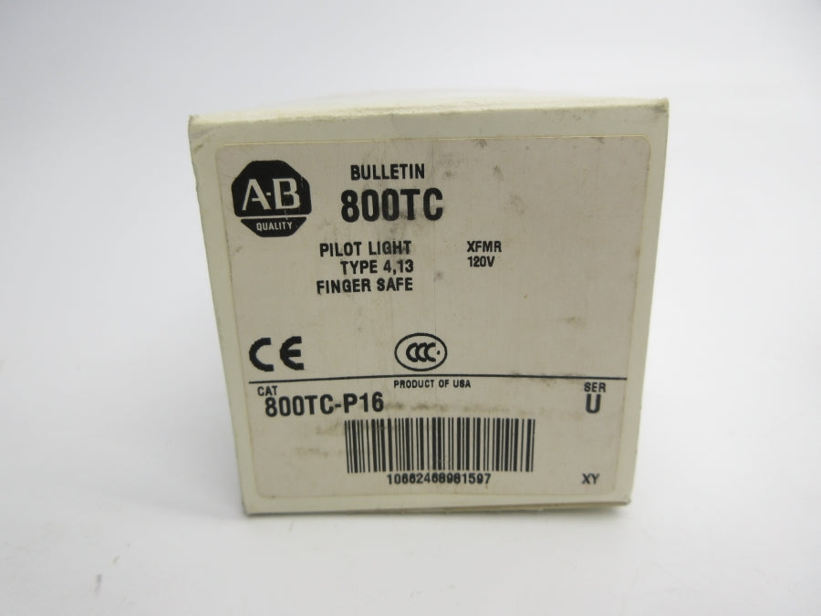 INDUSTRIAL SPARE PART 800TC-P16 SER. U 120V (WH) NSMP