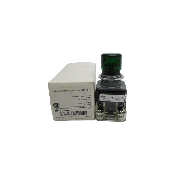 ALLEN BRADLEY 800TC-QA24G SER. T 24VAC/DC (WH) NSMP