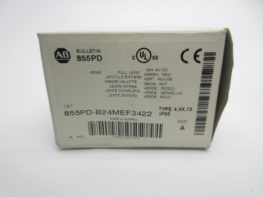 INDUSTRIAL SPARE PART 855PD-B24MEF3422 SER. A 24VAC/DC (WH) NSMP