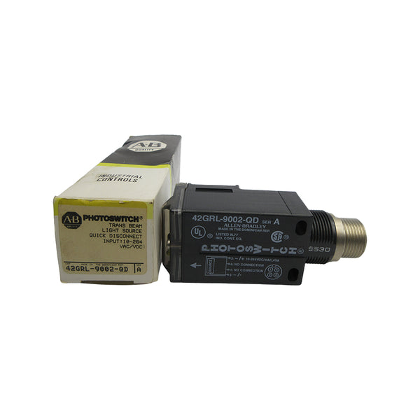 ALLEN BRADLEY 42GRL-9002-QD SER. A 10-264VAC/DC (BK/YL) NSMP