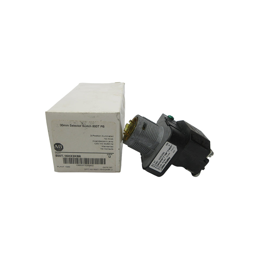 INDUSTRIAL SPARE PART 800T-16HX2KB6 SER. U 120VAC (AS PICTURED) (WH) NSMP