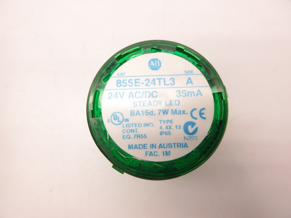 ALLEN BRADLEY 855E-24TL3 SER. A 24VAC/DC NSNP