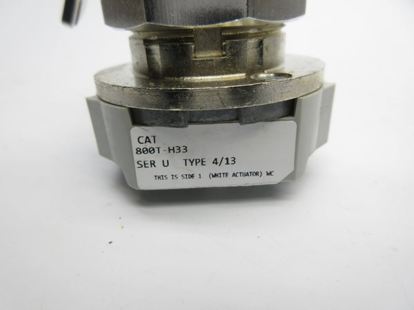 ALLEN BRADLEY 800T-H33 SER. U NSNP