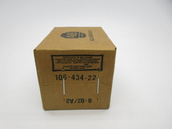ALLEN BRADLEY 60-1600B SER. B 120VAC (BR/YL) NSFS