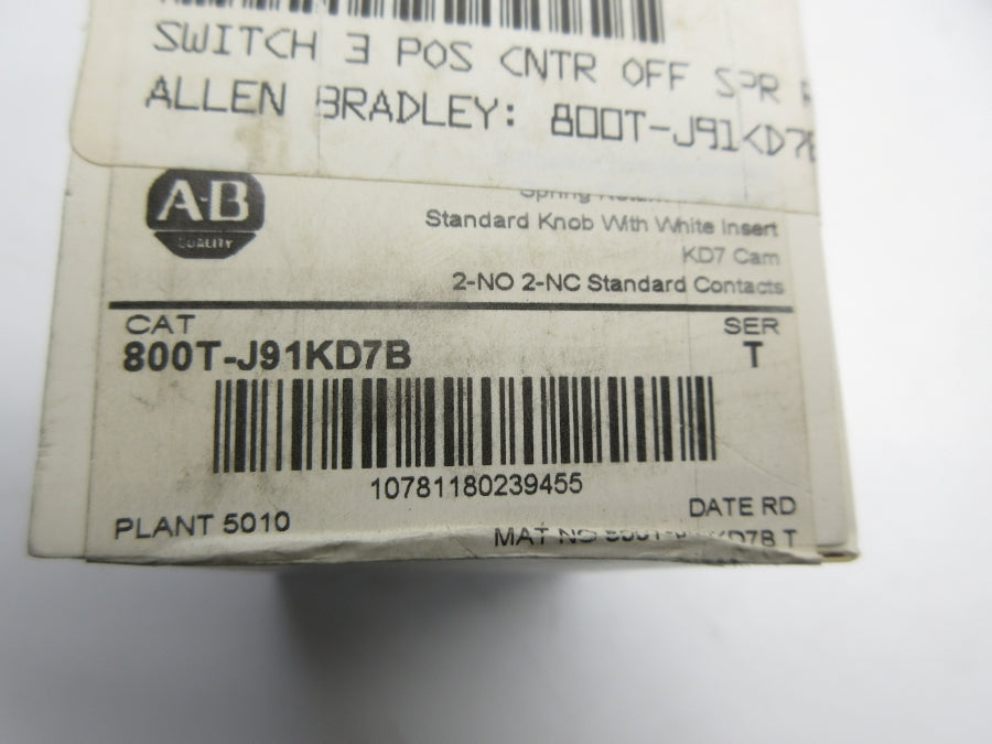 INDUSTRIAL SPARE PART 800T-J91KD7B SER. T (WH) NSFS