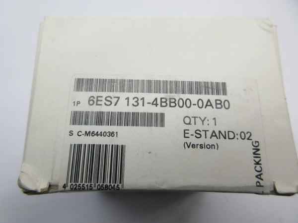 SIEMENS 6ES7131-4BB00-0AB0 24VDC NSFS