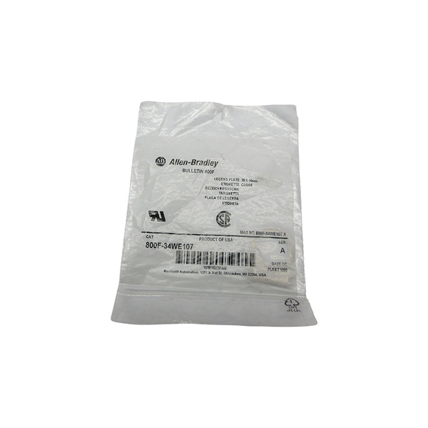 ALLEN BRADLEY 800F-34WE107 SER. A NSMP