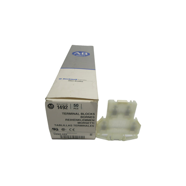 ALLEN BRADLEY 1492-H2 SER. B (PKG OF 50) (GY/BL) NSMP