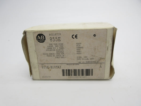 ALLEN BRADLEY 855E-B10TA3 SER. A 120VAC (WH) NSMP