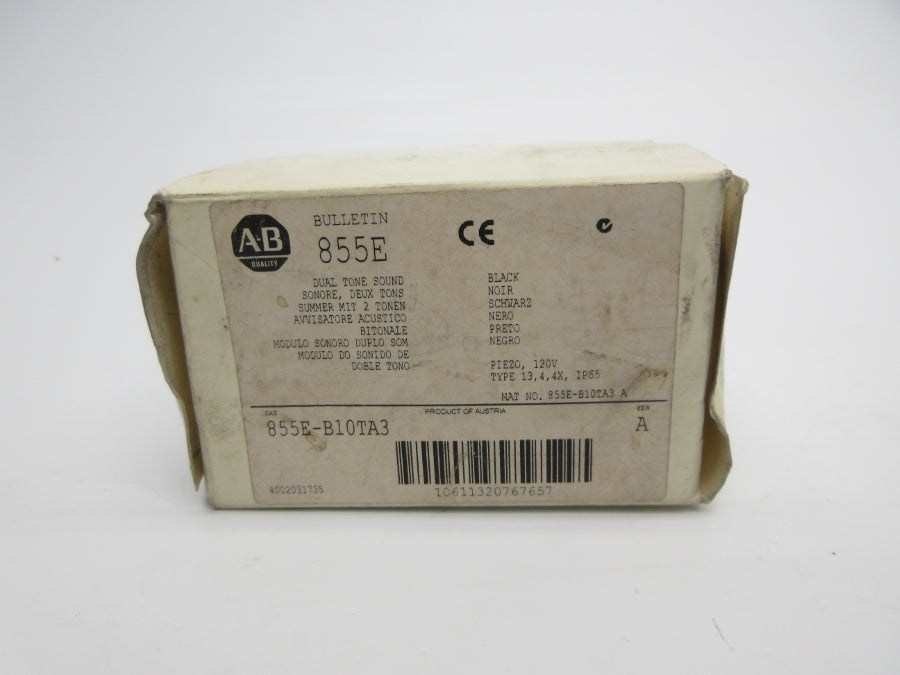 INDUSTRIAL SPARE PART 855E-B10TA3 SER. A 120VAC (WH) NSMP