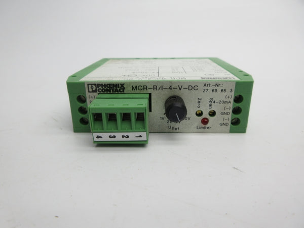 PHOENIX CONTACT MCR-R-I-4-V-DC 2769653 24VDC NSMP