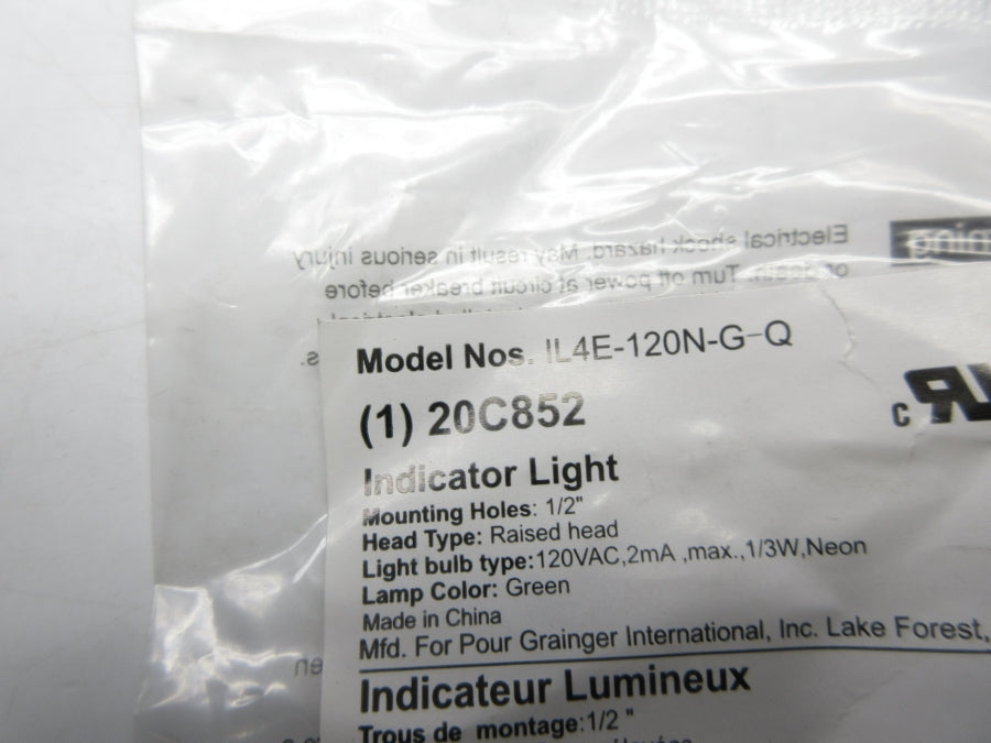 GRAINGER 20C852 NSMP