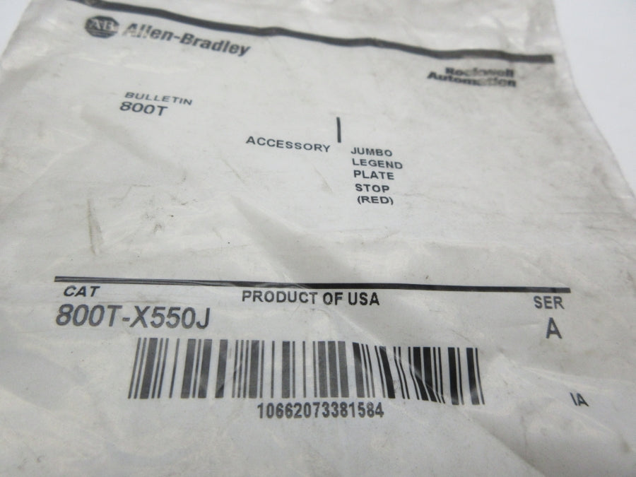 INDUSTRIAL SPARE PART 800T-X550J SER. A NSMP