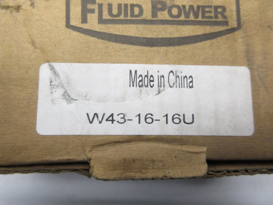 ANCHOR FLUID POWER W43-16-16U NSMP