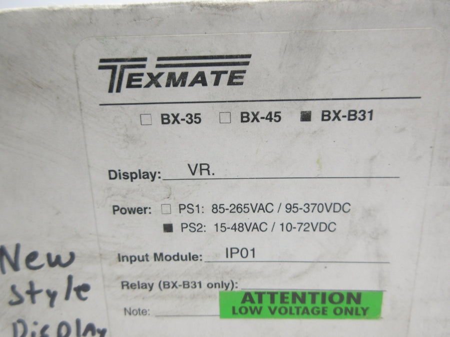 TEXMATE BX-B31 15-48VAC NSMP