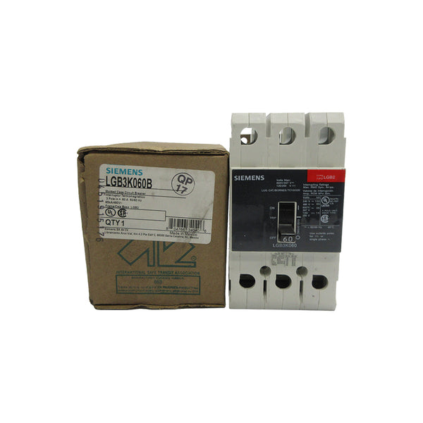 SIEMENS LGB3K060B 480V 60A NSMP