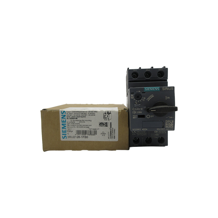 SIEMENS 3RU2126-1FB0 3.5-5.0A NSMP