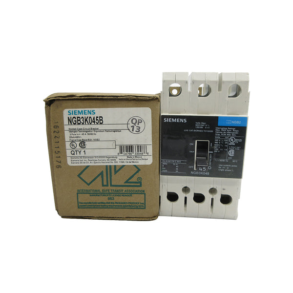 SIEMENS NGB3K045B 480V 45A NSMP