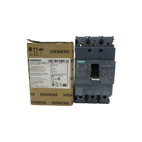 SIEMENS 3VA5110-1BB31-0AA0 347V 100A NSMP