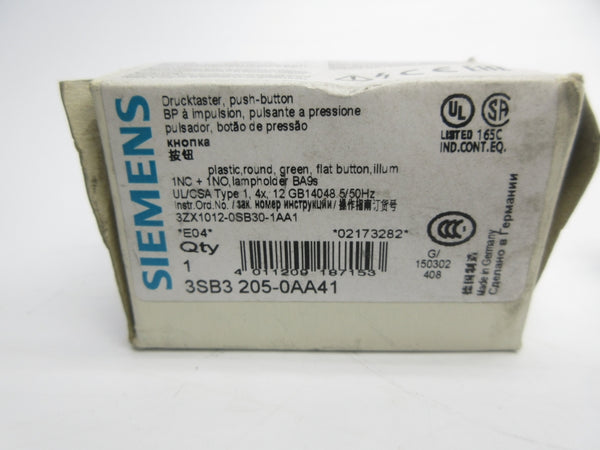 SIEMENS 3SB3205-0AA41 NSMP