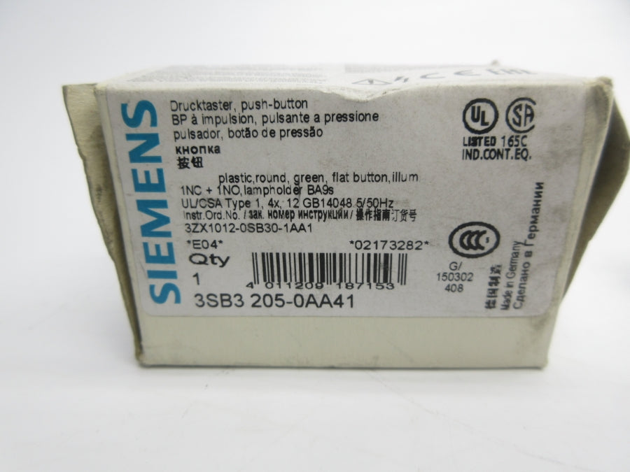 SIEMENS 3SB3205-0AA41 NSMP