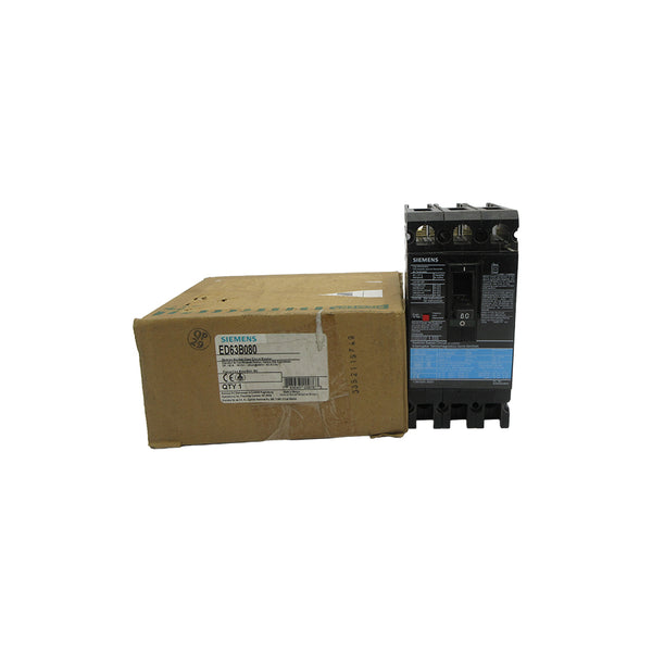 SIEMENS ED63B080 480V 80A (BLACK) NSMP