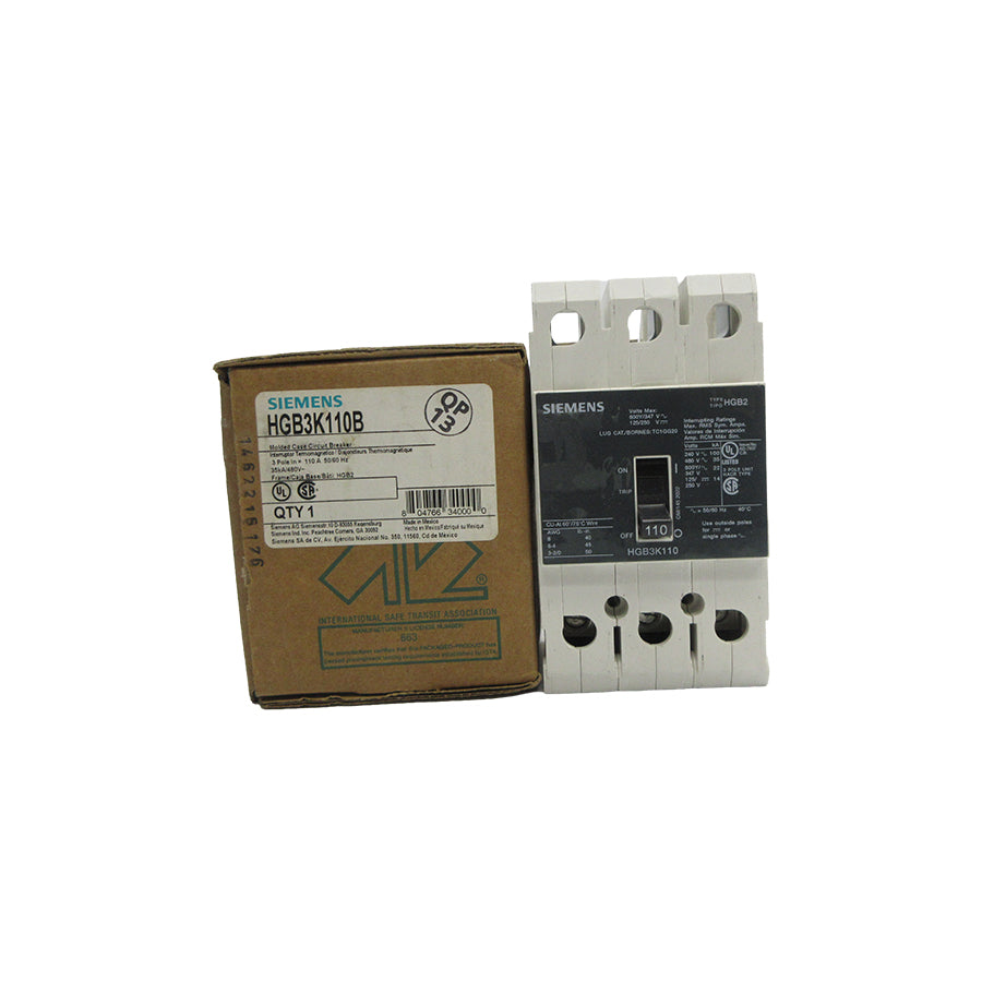 SIEMENS HGB3K110B 480V 110A NSMP