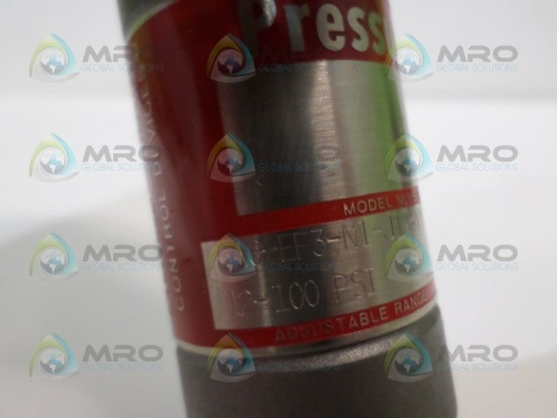 SOR 6AG-EF3-N1-J1A-YY PRESSURE SWITCH NSNP