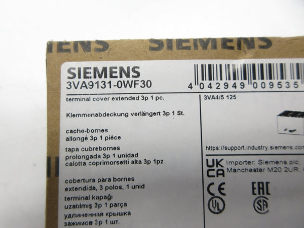SIEMENS 3VA9131-0WF30 NSMP