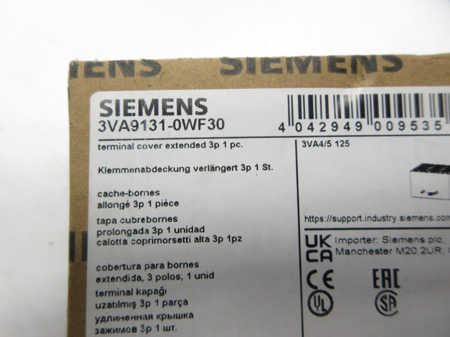 SIEMENS 3VA9131-0WF30 NSMP