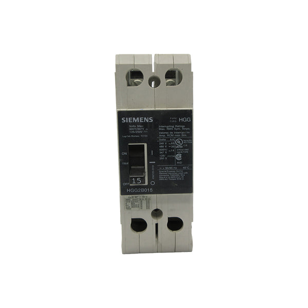 SIEMENS HGG2B015 347V 15A NSNP