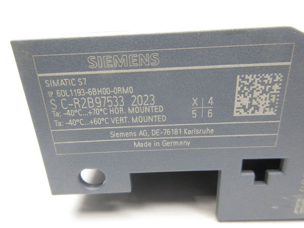 SIEMENS 6DL1193-6BH00-0RM0 NSNP