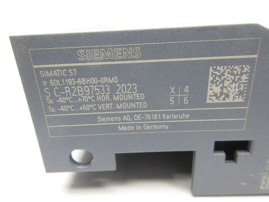 SIEMENS 6DL1193-6BH00-0RM0 NSNP