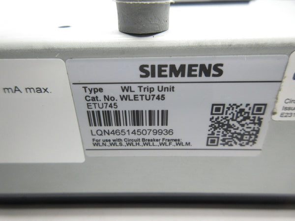 SIEMENS WLETU745 NSNP