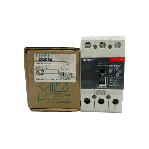 SIEMENS LGG3B045L 480V 45A NSMP