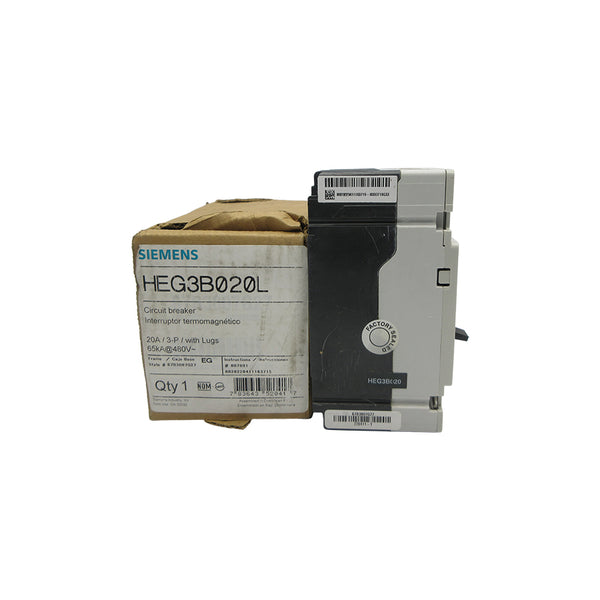 SIEMENS HEG3B020L 480V 20A NSMP